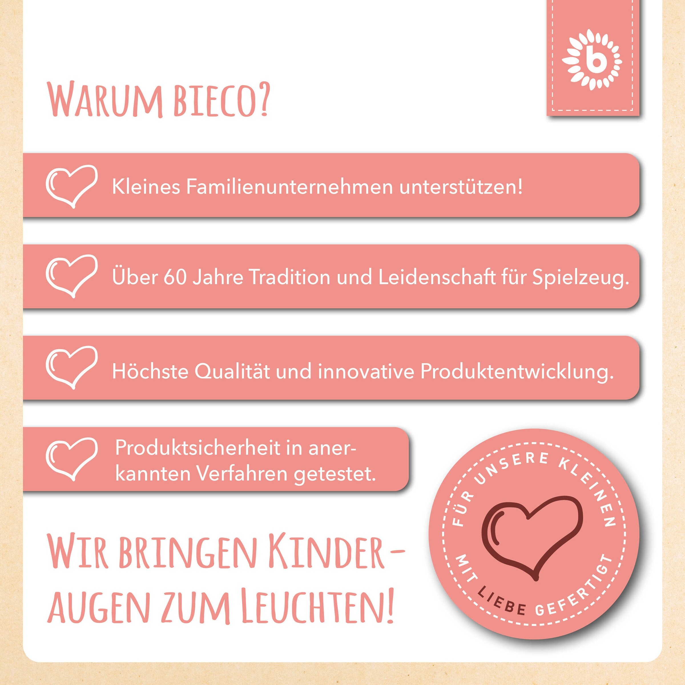Bieco Krabbeldecke mit Aktivität Reh - ab Geburt Rosa