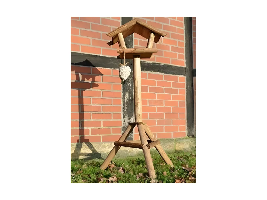 Mangeoire oiseaux exterieur pour oiseaux sauvage modele Logette-314