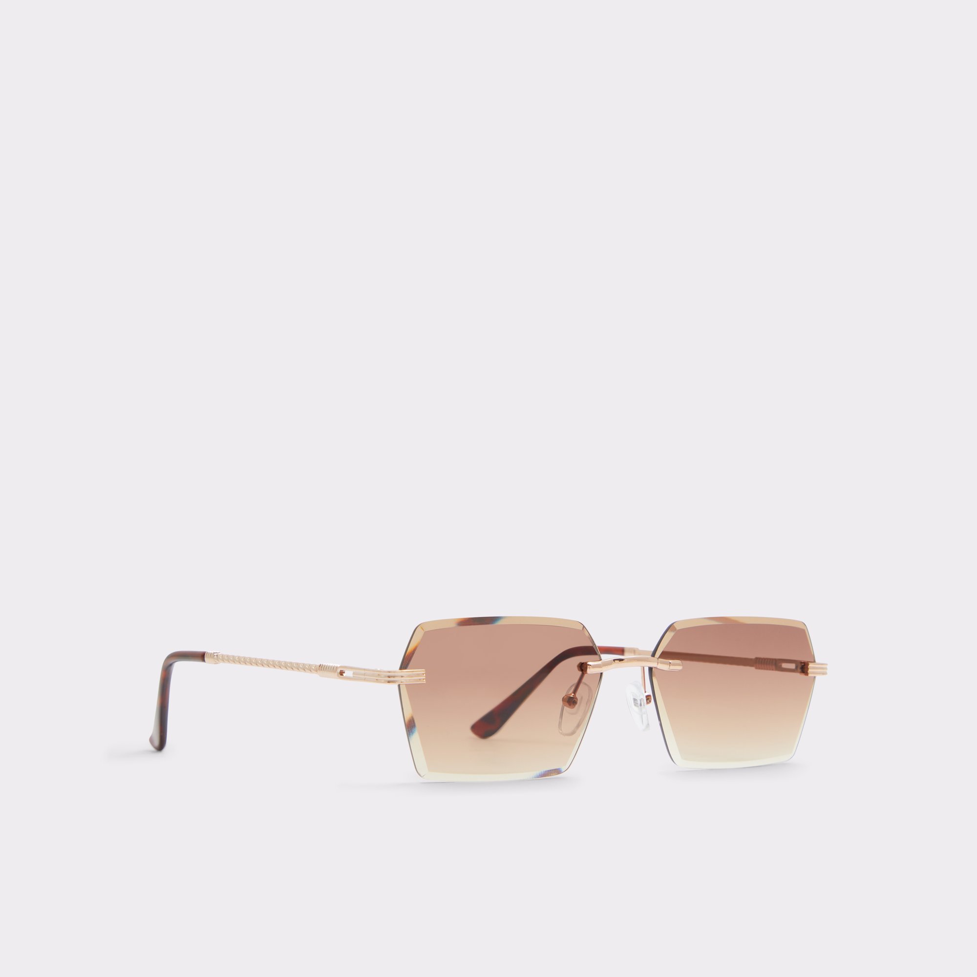 Arilalith Light Brown Men Signature sunglasses