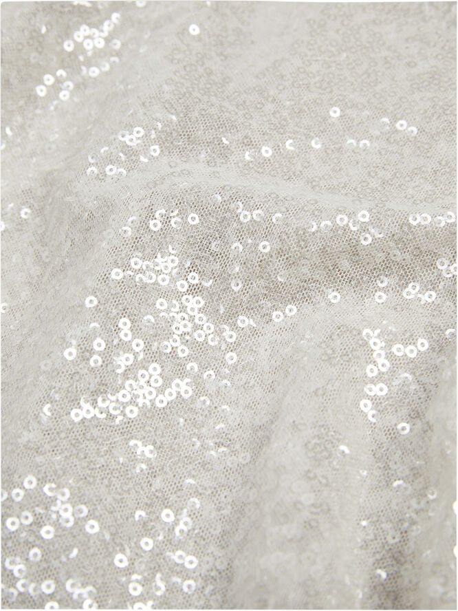 JJXX JXMIA SEQUIN SS TOP WVN Silver