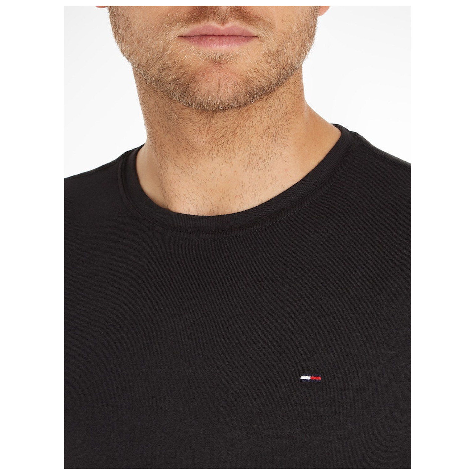 Tommy Jeans TJM ORIGINAL RIB LONGSLEEVE TE
