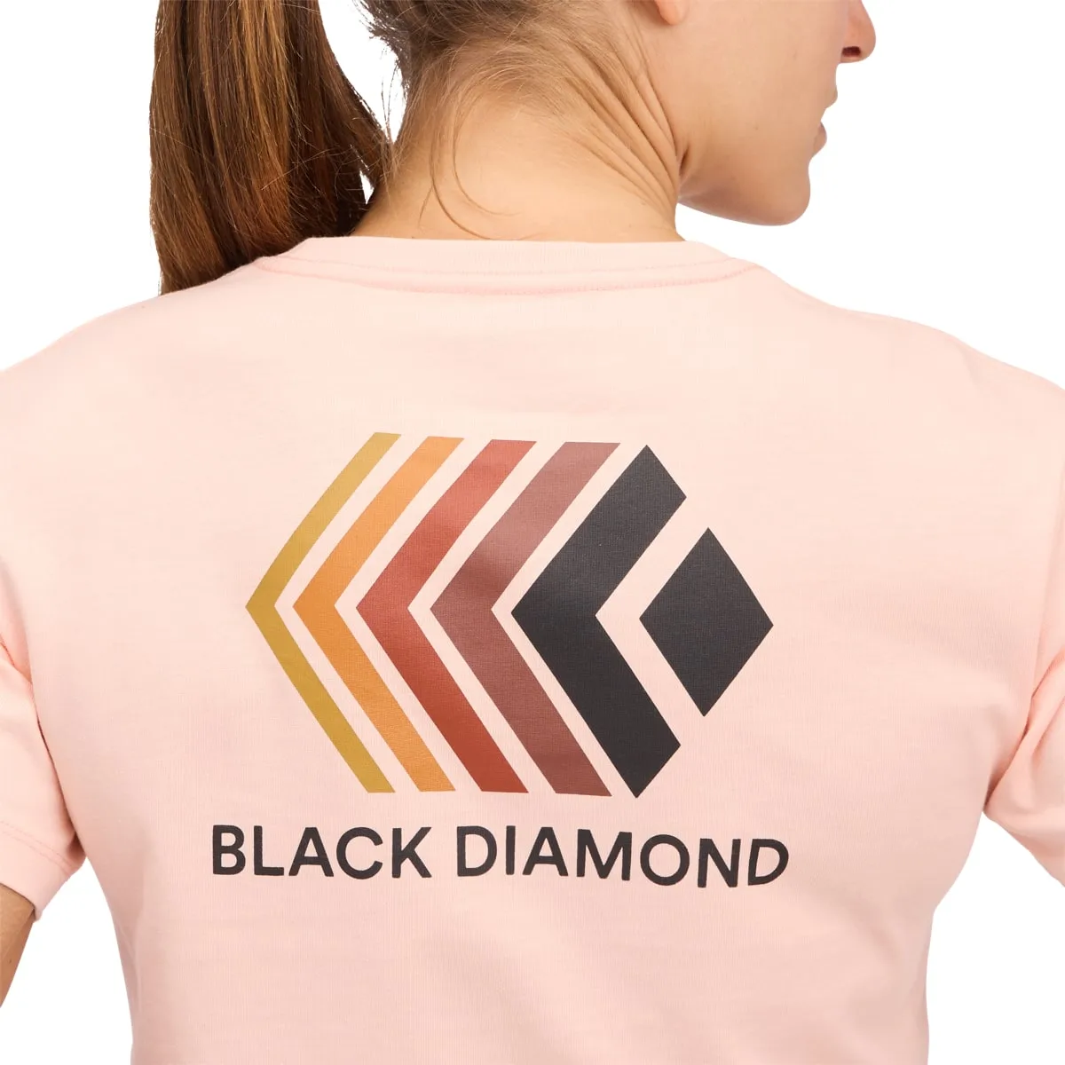 Black Diamond Women's Faded Crop SS Tee Alpine Sunrise