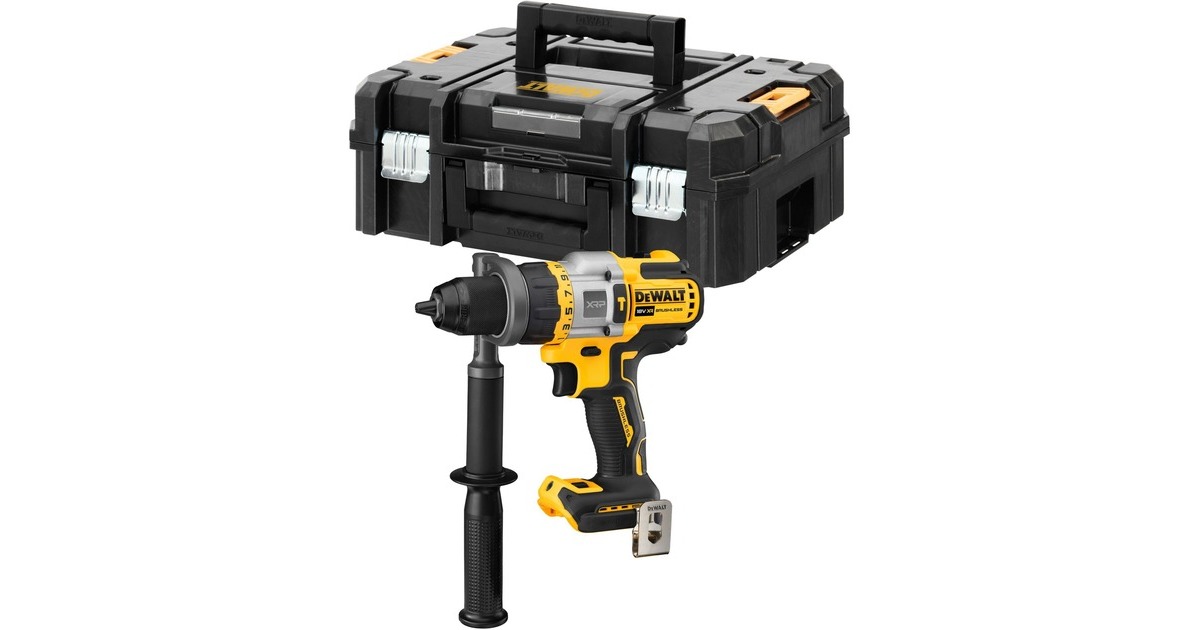 DEWALTDCD999NT-XJ 18V XR XRP Accu klopboorschroevendraaier met FLEXVOLT Advantage  (Geel/zwart, Incl. TSTAK koffer, Accu en oplader niet inbegrepen)