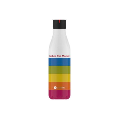 Les Artistes Paris - Gourde Bouteille isotherme 500 ml - Camera - acier inoxydable