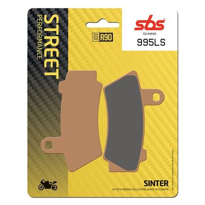 Plaquettes de freins SBS 995LS Sinter Métal Fritté arrière