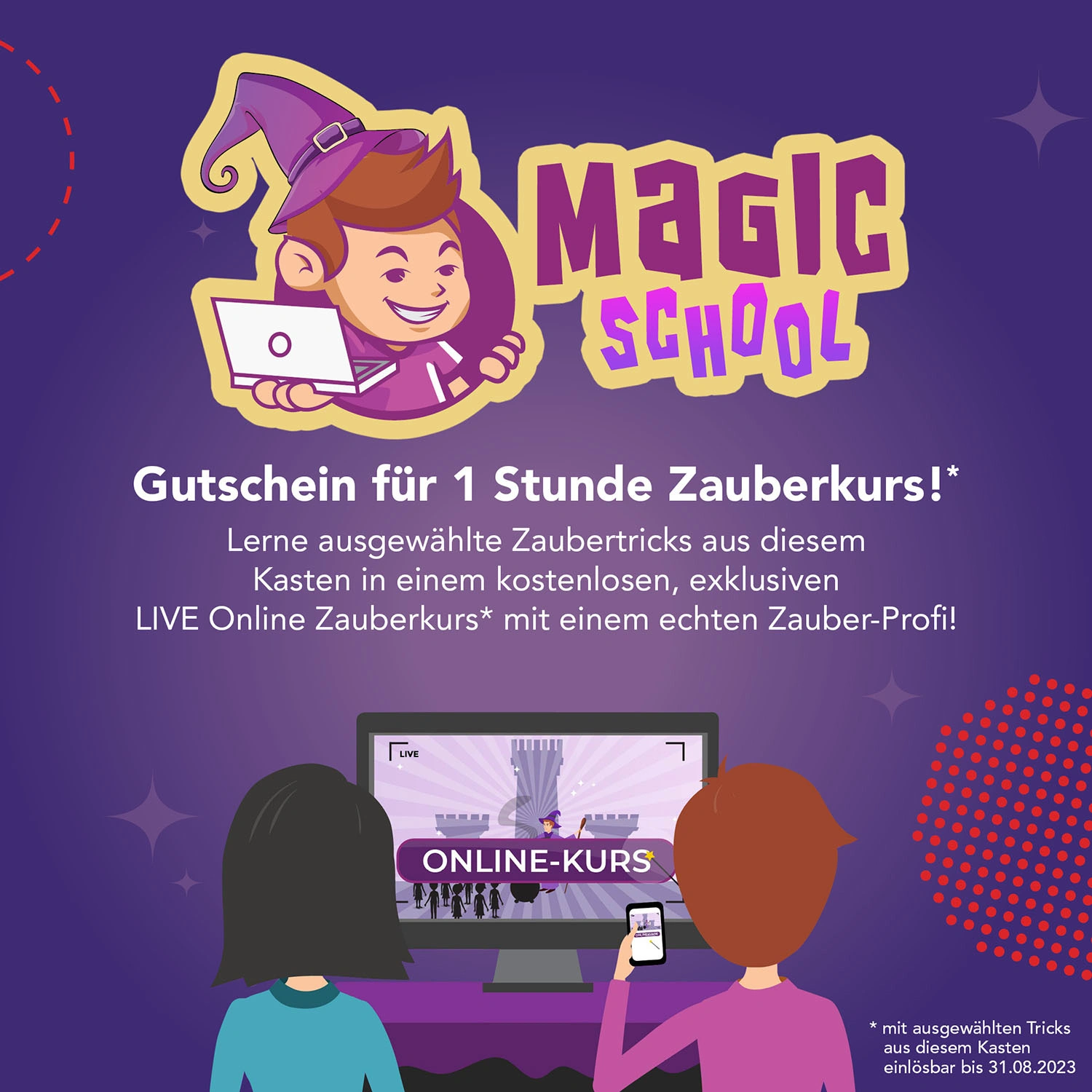 Zauberkasten DIE ZAUBERSCHULE MAGIC - SILBER EDITION