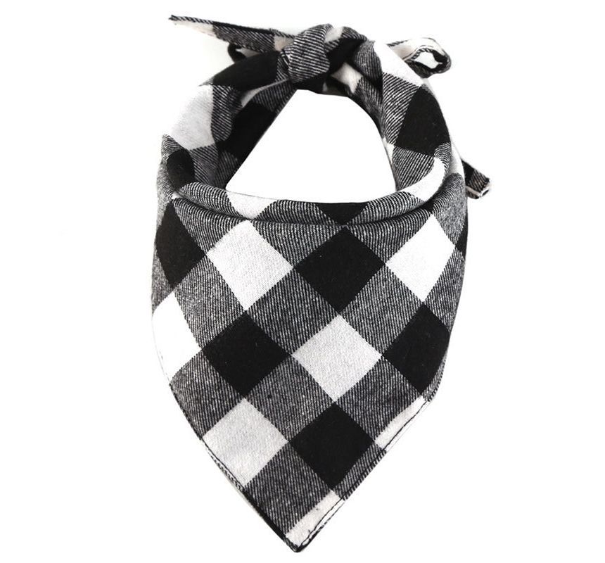 Everlupid - Checker Bandana Huisdierhalsband