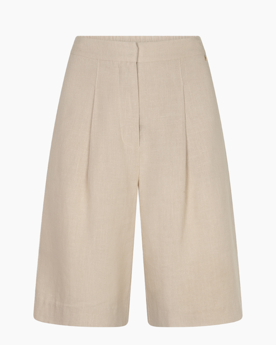 Ibana Sarika Beige Dames Bermuda