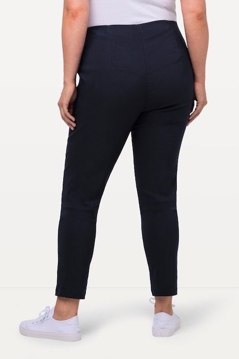 Bengalinhose Sienna, schmales Bein, Gummibund, Stretch