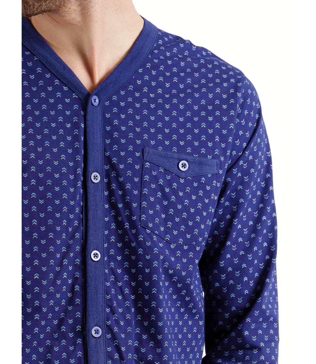 Pyjama tenue d'intérieur pantalon et chemise Spike Admas