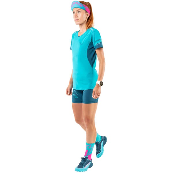 T-shirt trail DYNAFIT VERT 2 W S/S TEE OCEAN