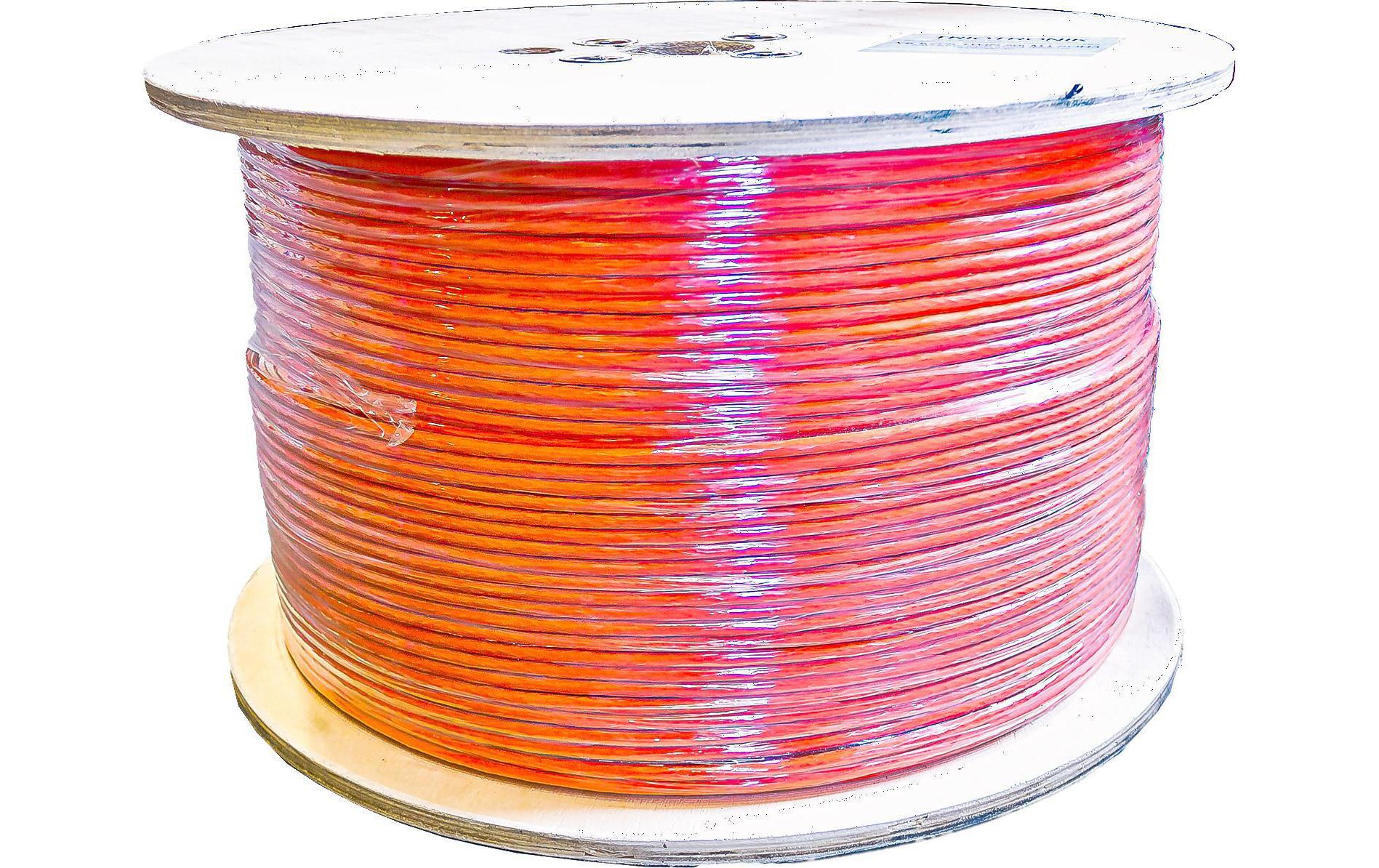 Verlegekabel VKW SFTP K7 LSOH3 Cat 7, S/FTP, 1000 m, Orange<br>KAT7 Verlegekabel, S/FTP, 1000 MHz, LSOH3, Single, 1000m