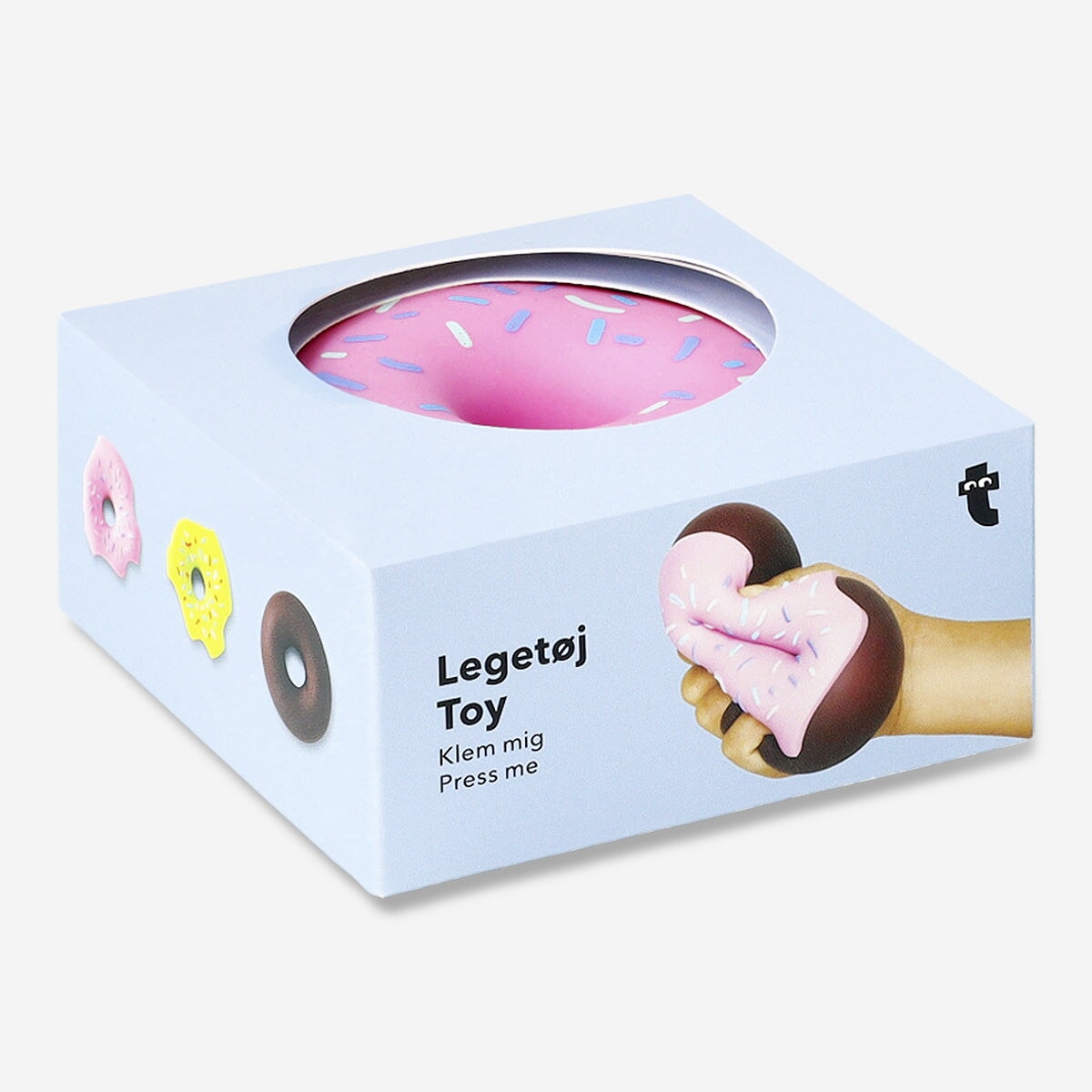 Doughnut-formet klemmelegetøj