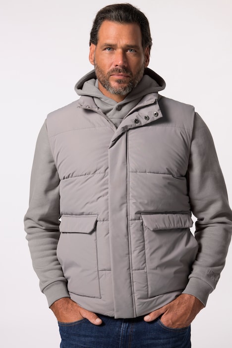 JP AWARE Steppweste, recycelte Materialien, bis 7 XL
