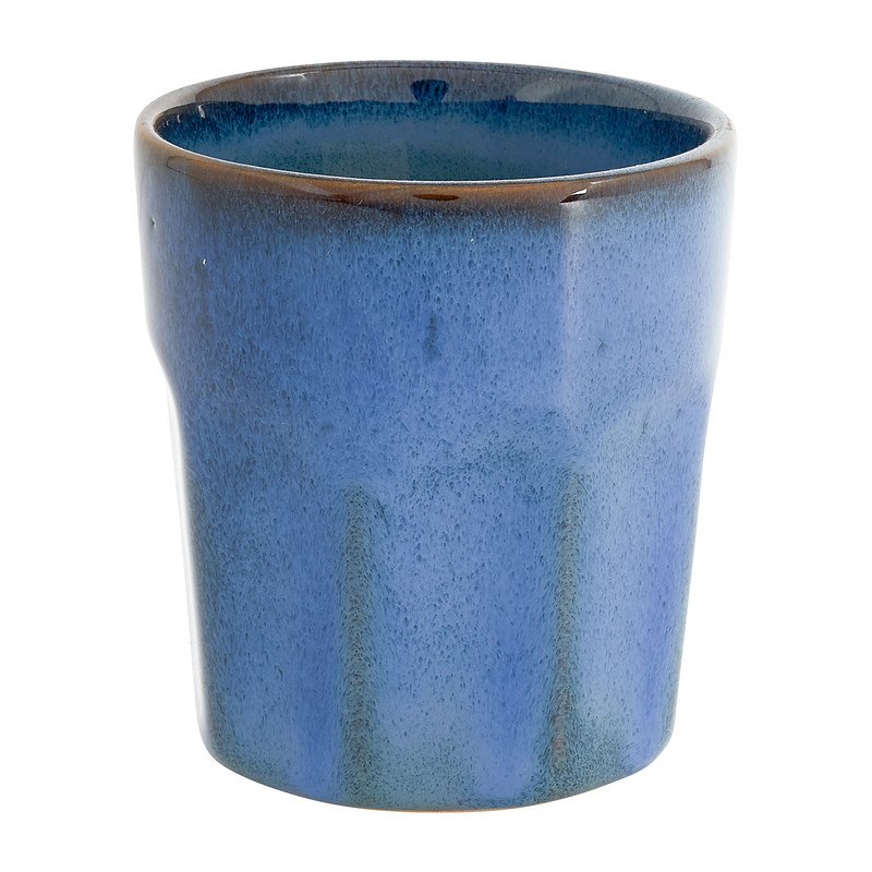 Mok facet - donkerblauw - 150 ml