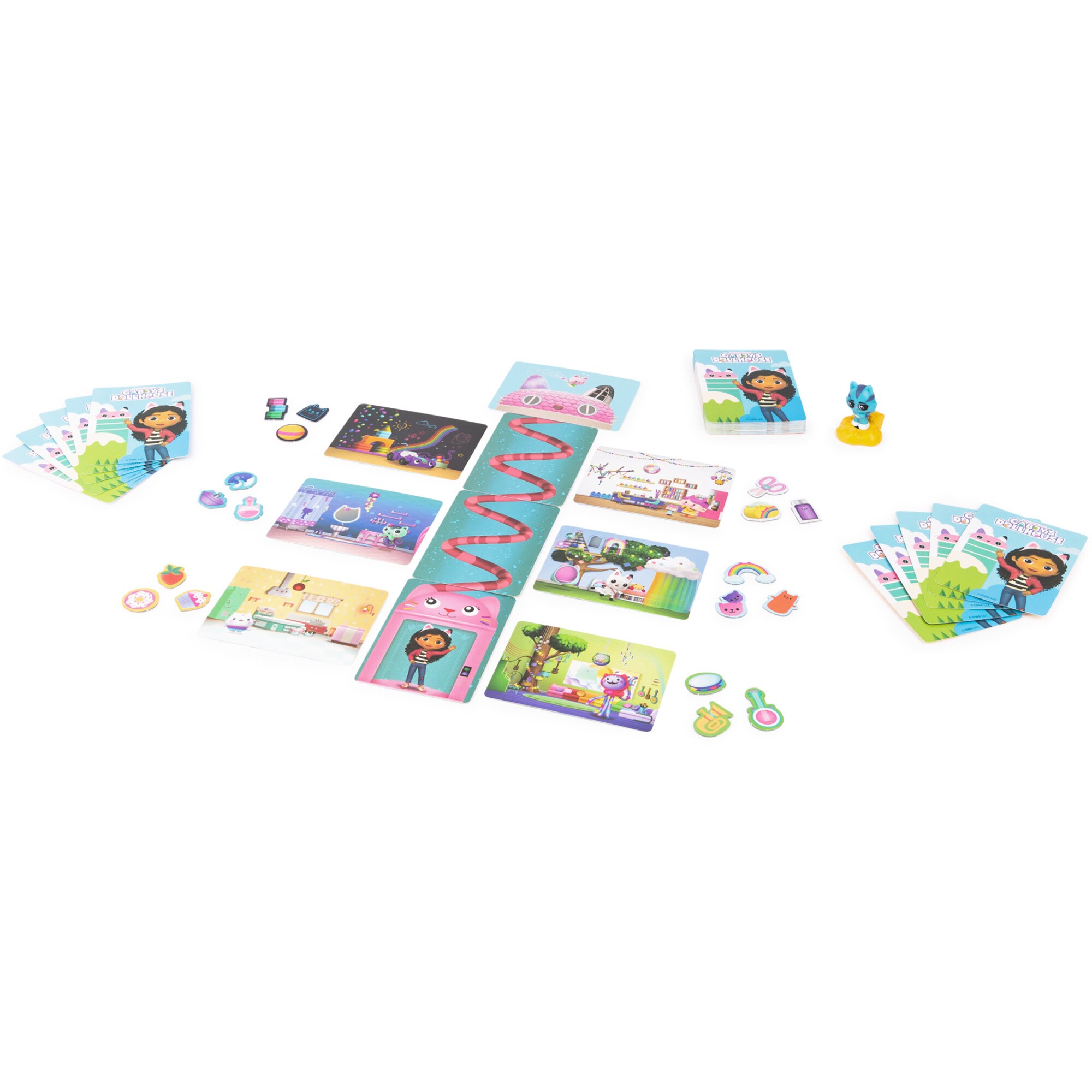 Spin Master Kartenspiel Gabby's Dollhouse Match-ical Kartenspiel