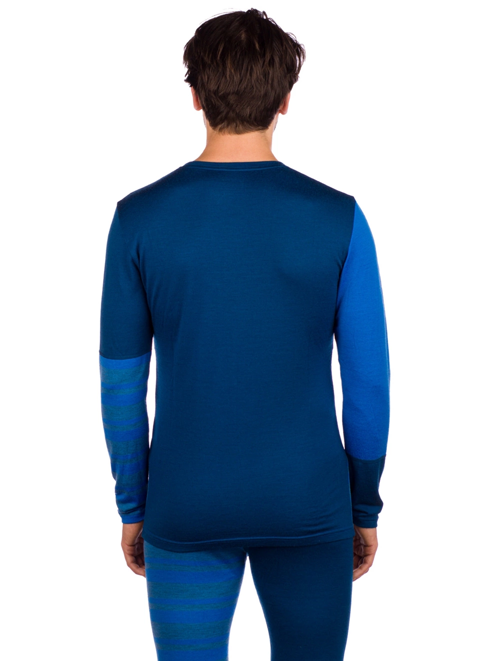 Ortovox 185 Rock 'N' Wool Base Layer Top just blue