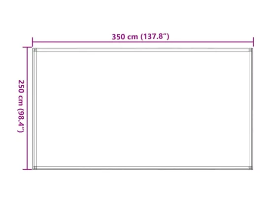 Tapis de tente 250x350 cm Taupe