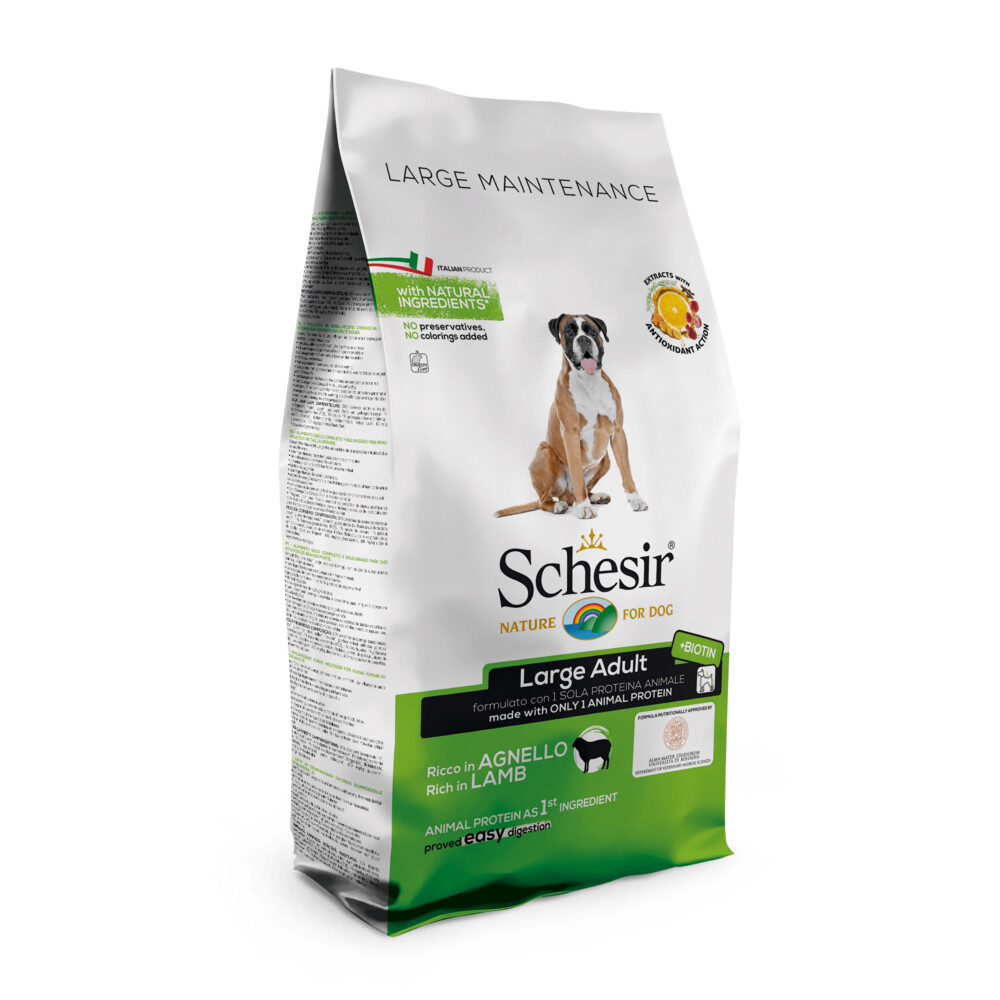 Schesir Hondenvoer Dry Large Lam12 kg