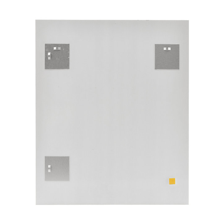 Miroir salle de bains rectangulaire 50X60 cm Wapta argent