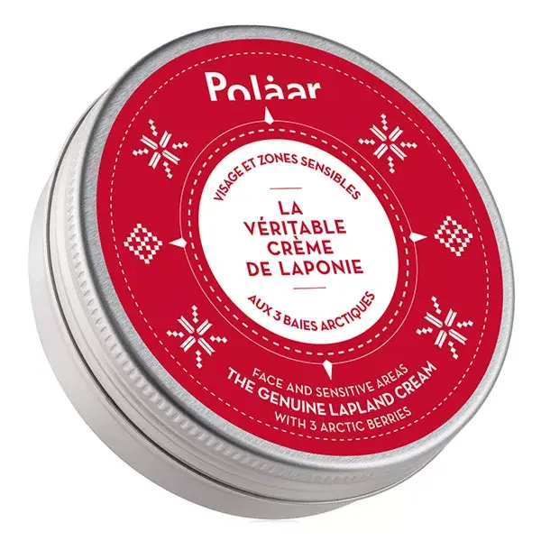 Creme facial Polaar Lapland, autêntico com 3 bagas árticas, 50ml
