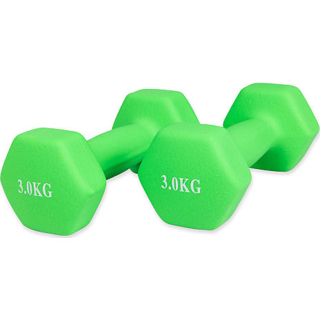 ASG neopren håndvægte 3 kg
