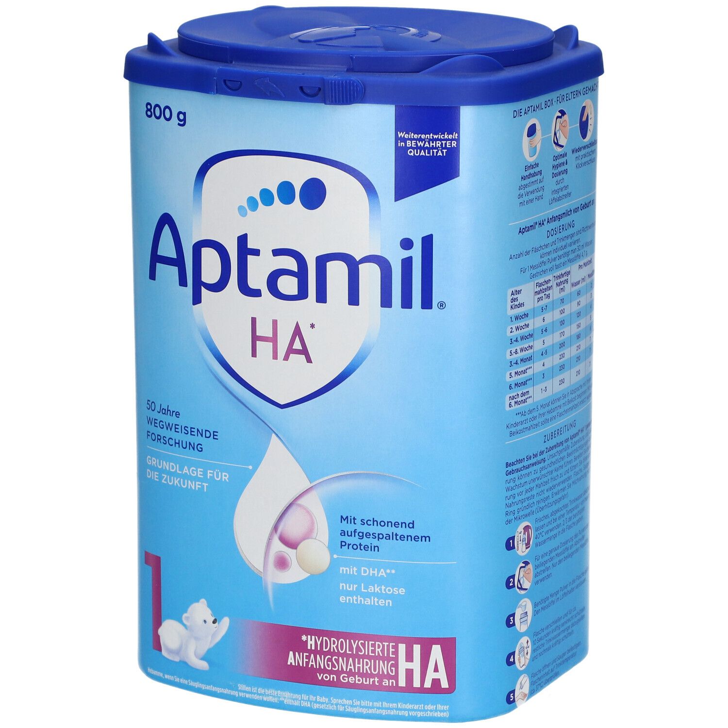 Aptamil HA 1 Anfangsmilch von Geburt an