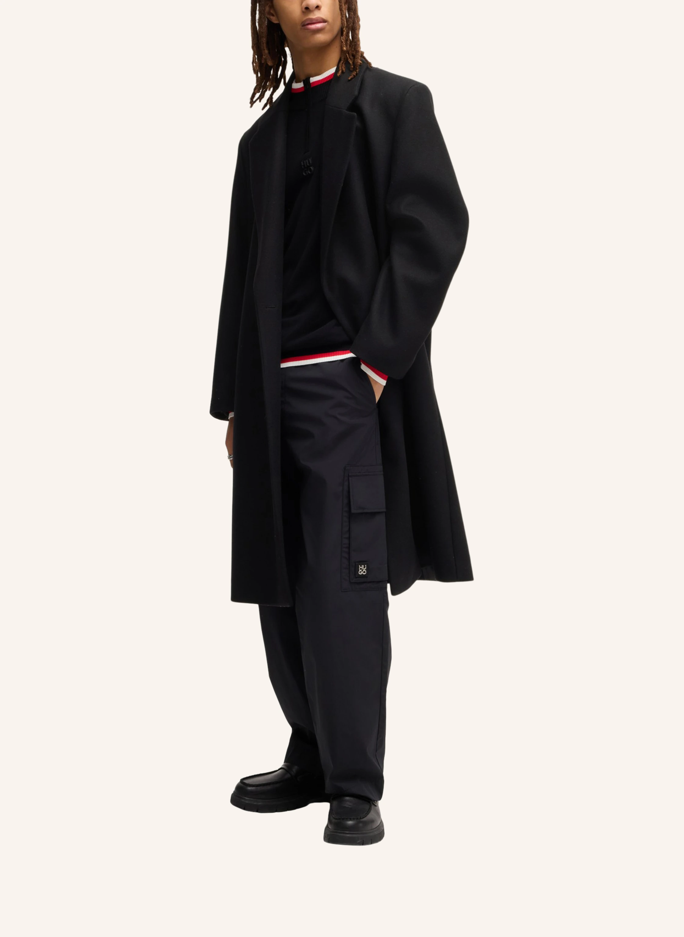 HUGO Casual Mantel MAKYO2511 Relaxed Fit