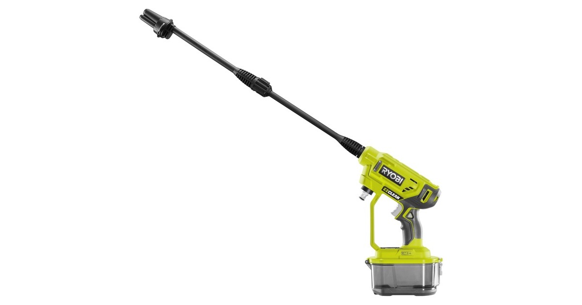 RyobiONE+ 18V Accu Power Washer RY18PW22A-0 drukreiniger  (Groen/zwart, Accu en lader niet inbegrepen)