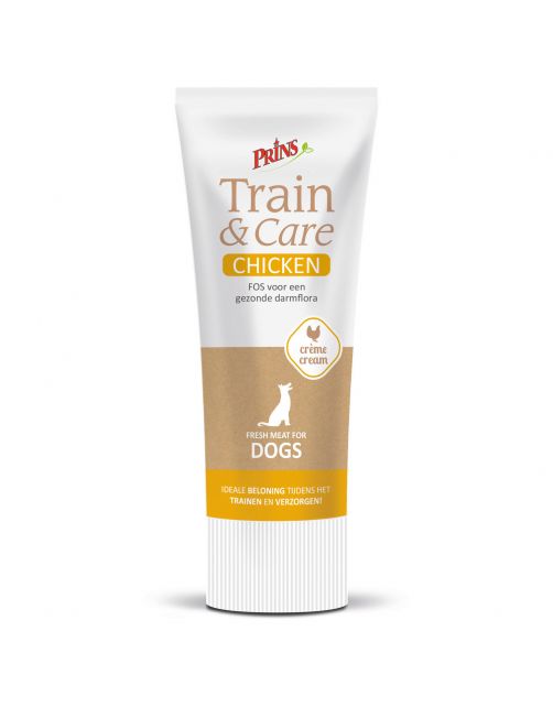 Prins Train & Care Dog Paté - Hondensnacks - Kip 75 g