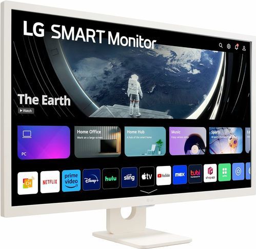 LG - Smart 32SR50F-W.AEU - Computer Monitor - Wit - 80 cm - Full HD