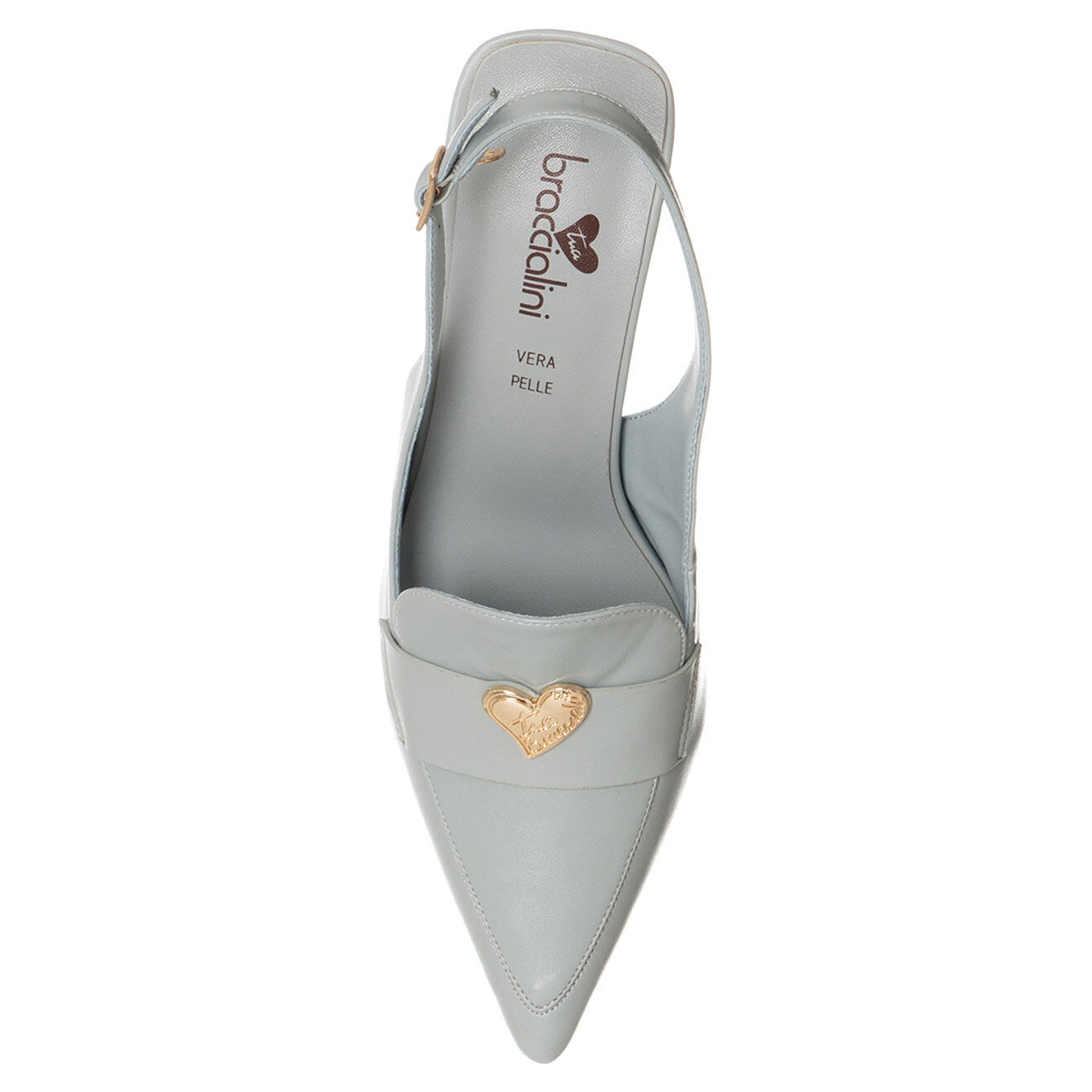 Tua By Braccialini Slingbacks Mathilde bleu ciel - Talon 9 cm
