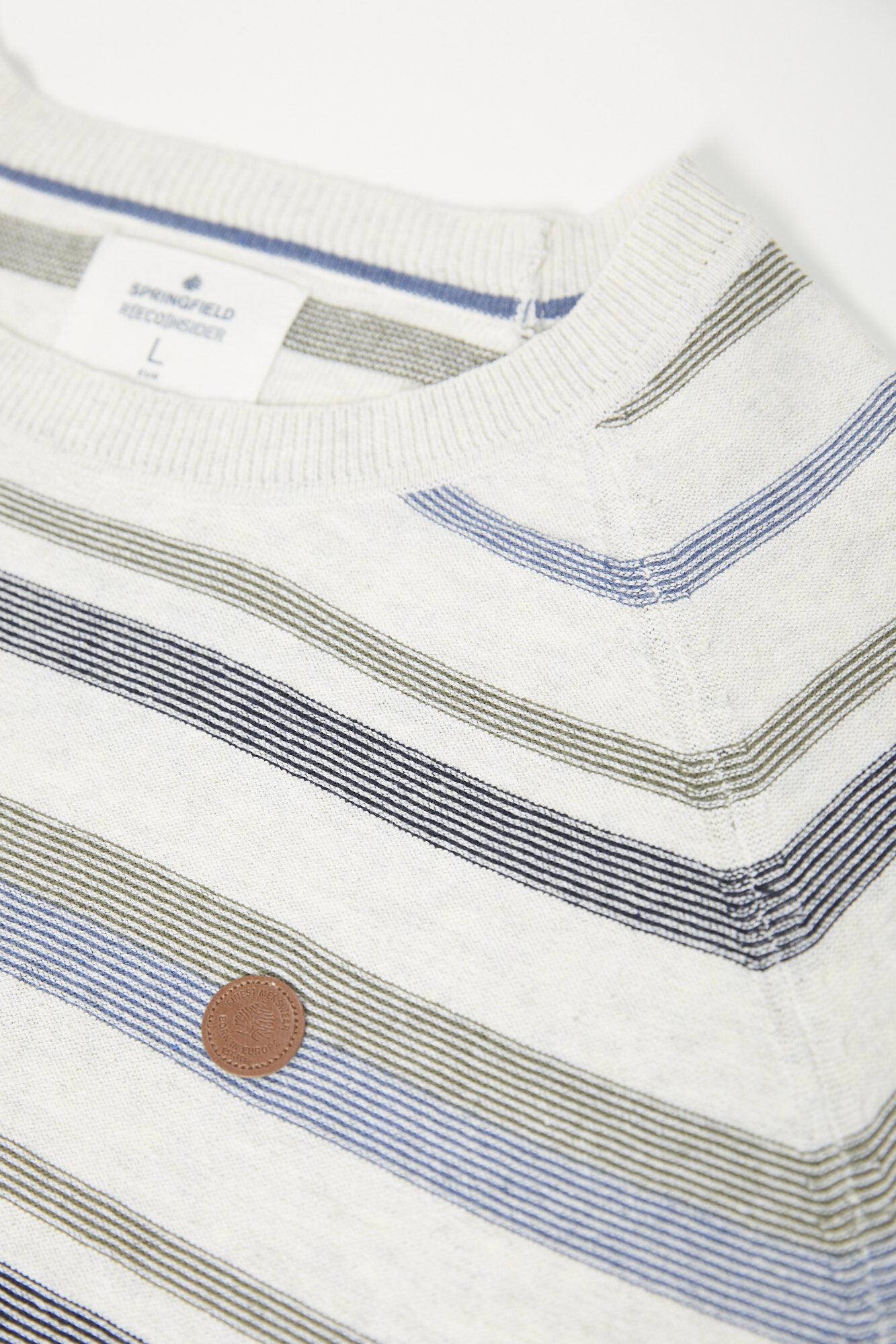 Camisa Microstripe - cinza claro