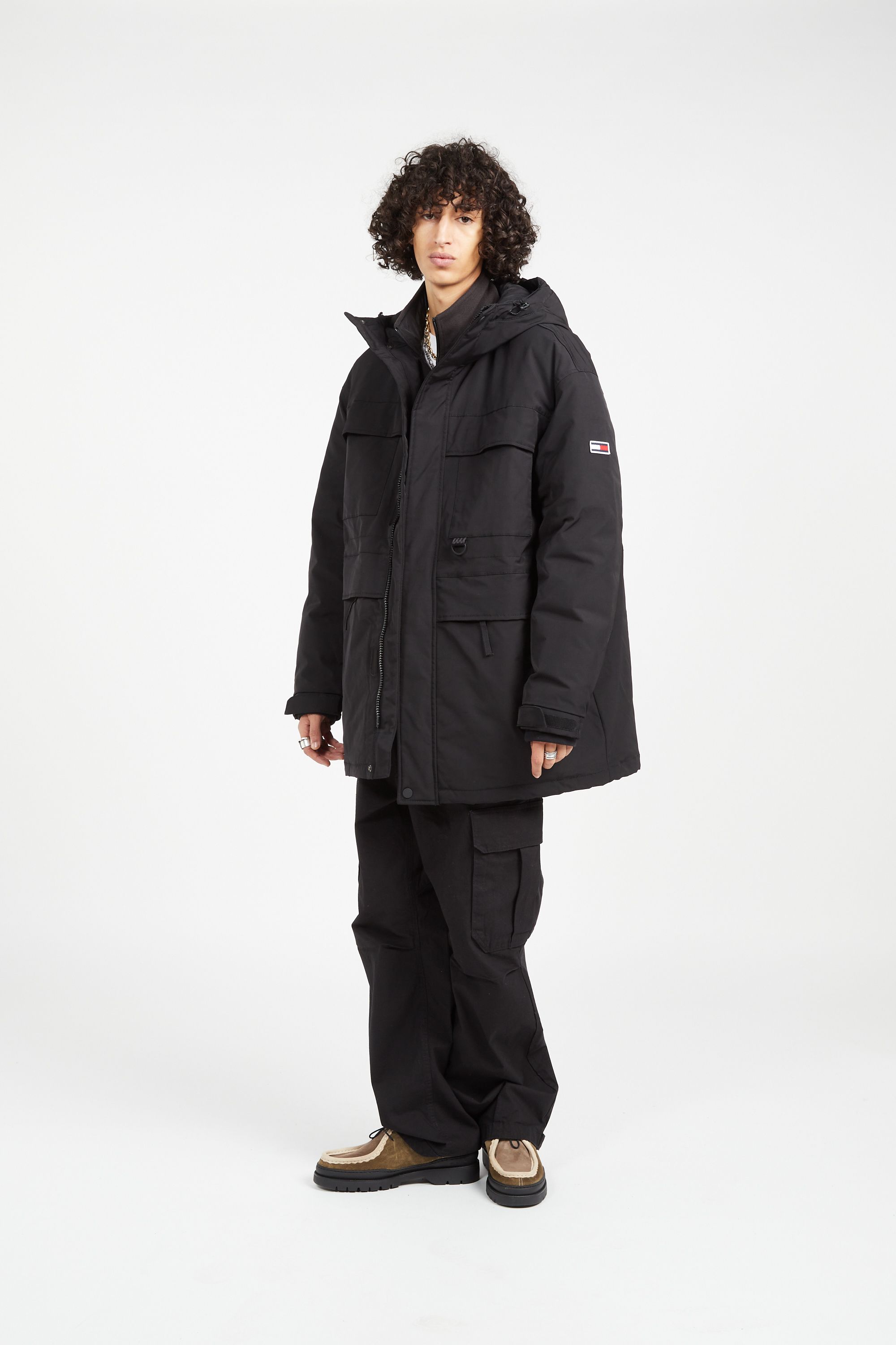 TOMMY JEANS Parka  TJM TECH PARKA Noir