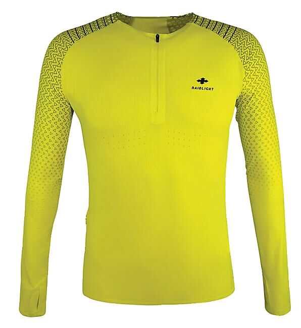 RAIDLIGHT - T-SHIRT ML DEMI ZIP R-LIGHT M