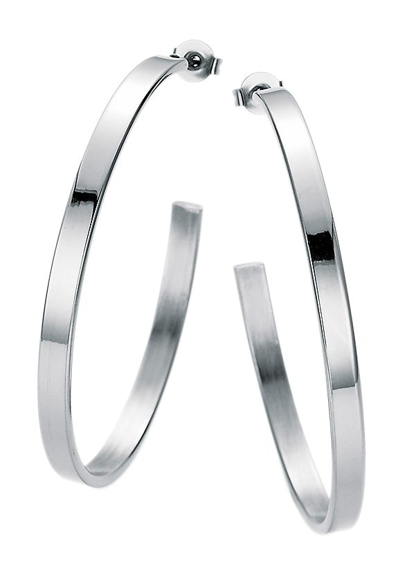 Firetti Paar Creolen »Schmuck Geschenk basic«