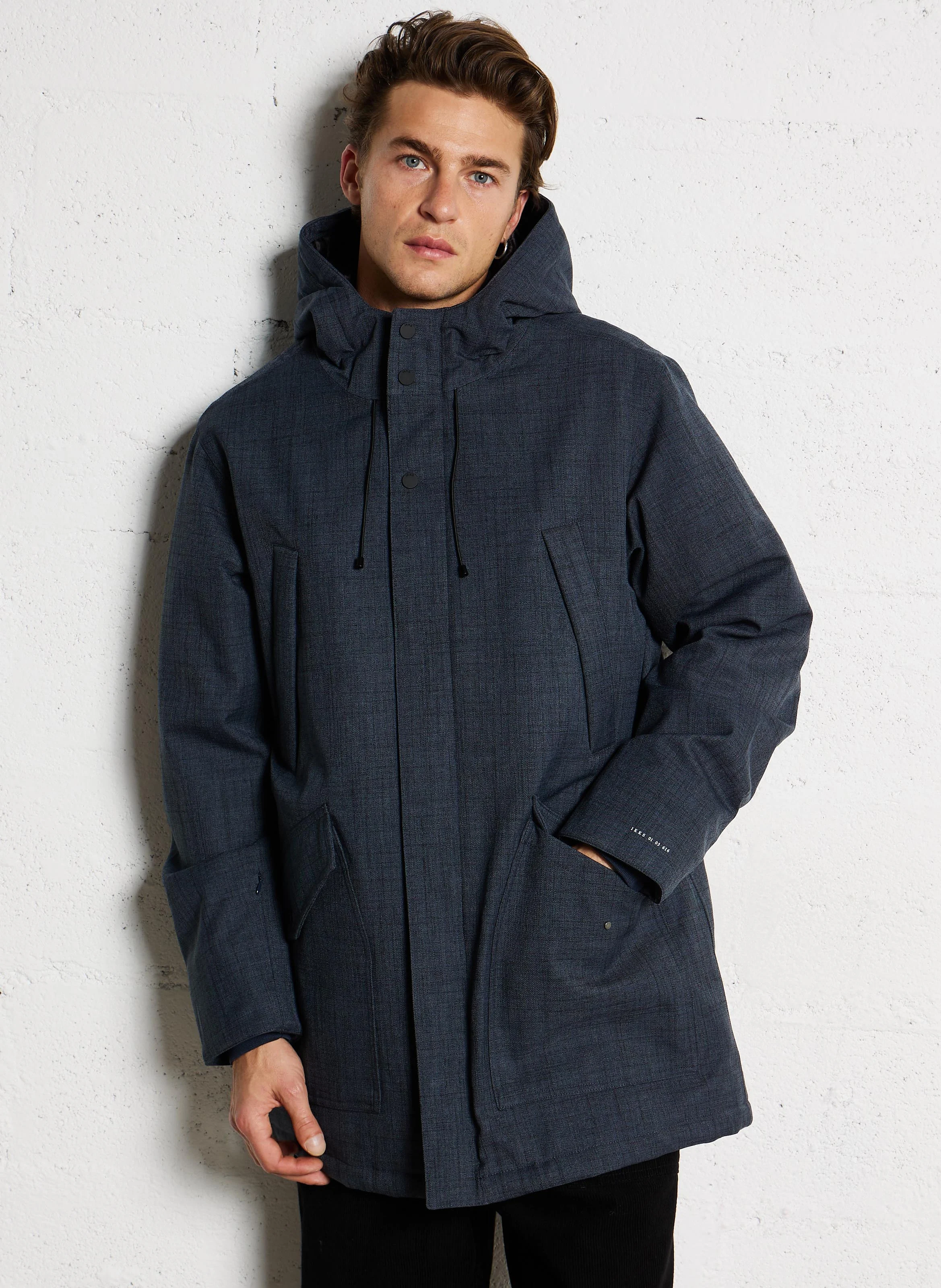 Doudoune oversize | Bleu