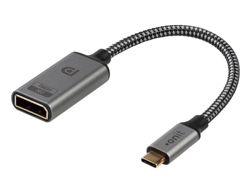 onit Adapter USB Type-C - DisplayPort Videoadapterkabel USB-C auf DisplayPort
