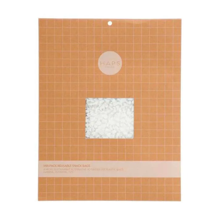Haps Nordic Snack bag réutilisable - Pack de 5