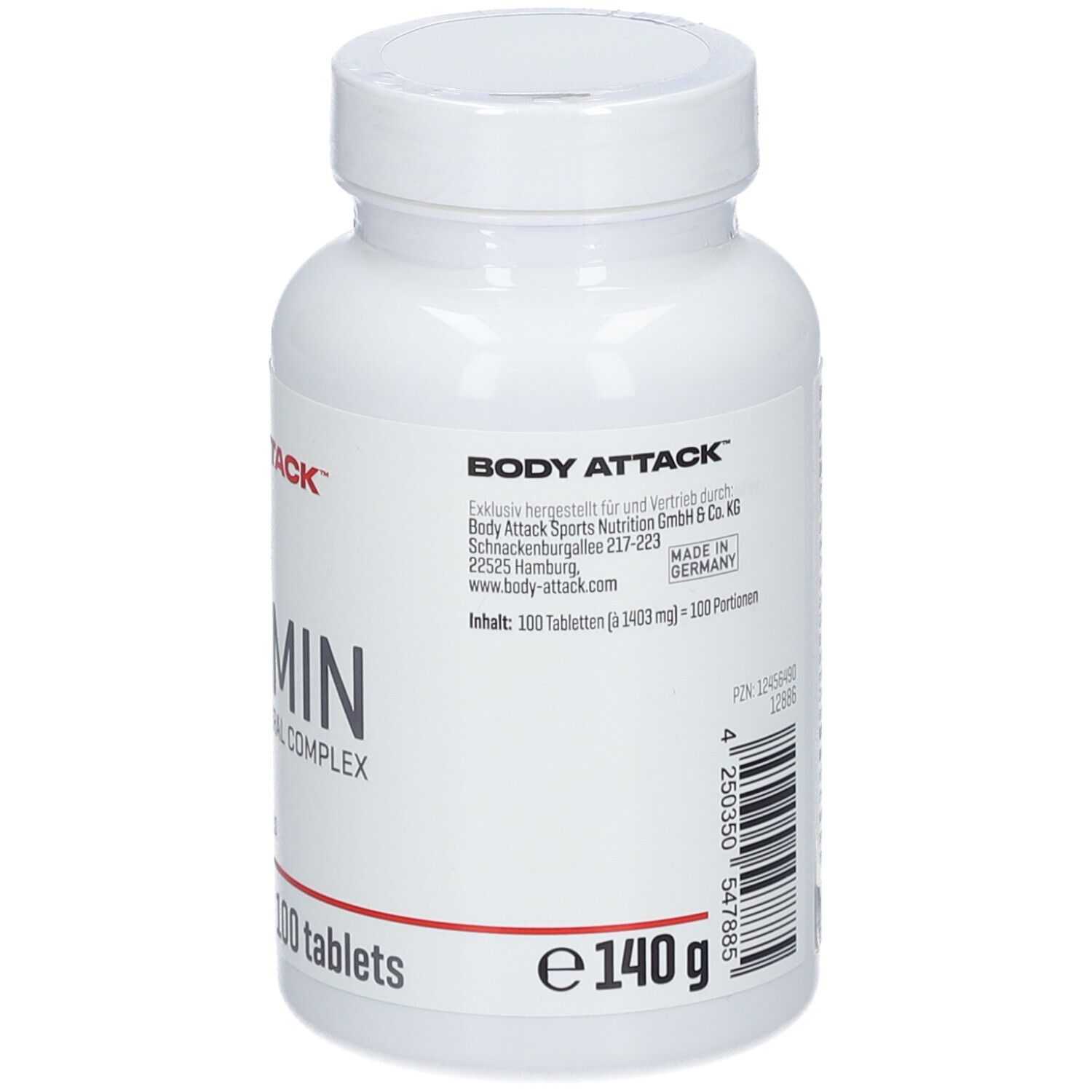 Body Attack Multi Vitamin