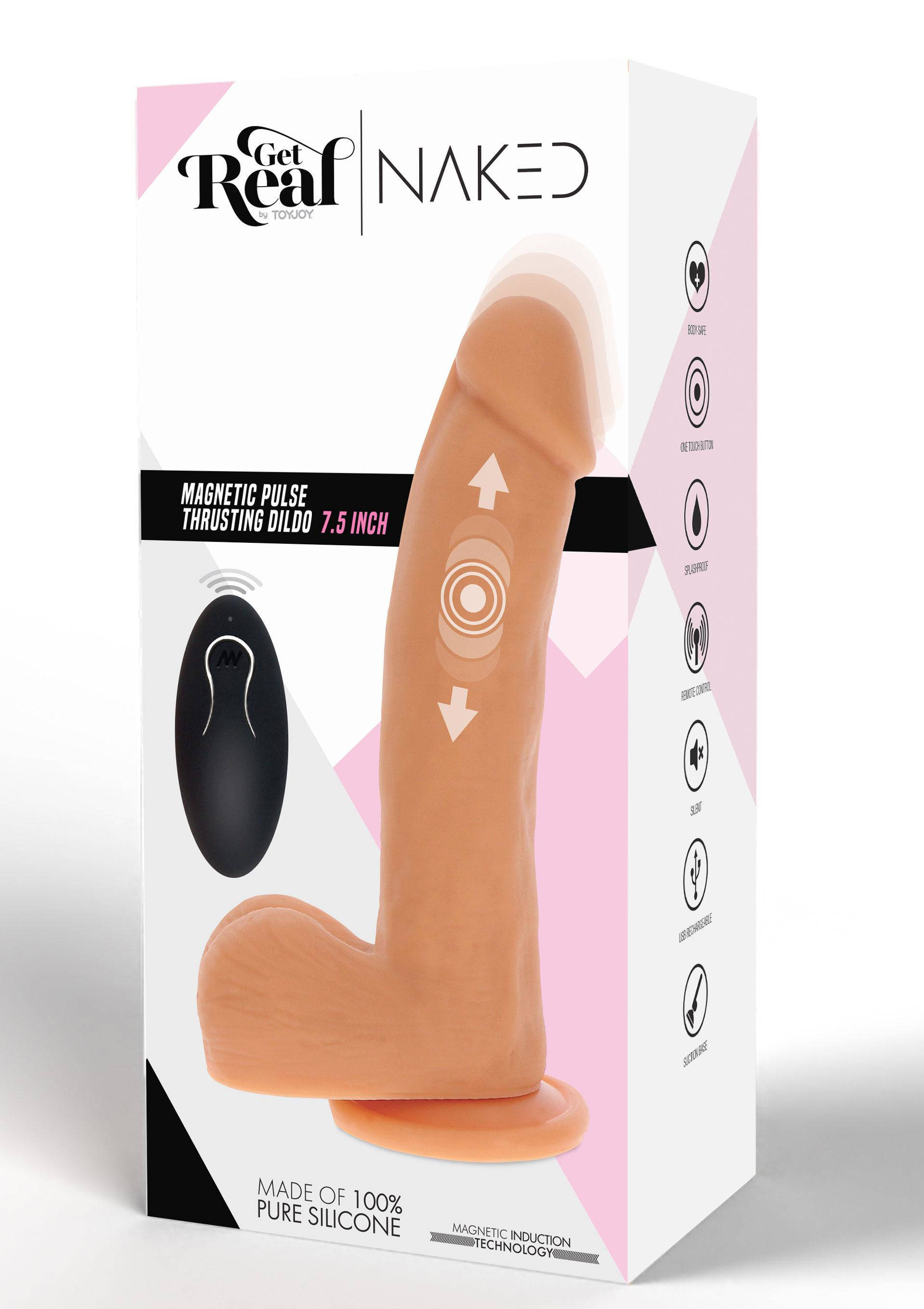 ToyJoy Magnetic Pulse stotende dildo