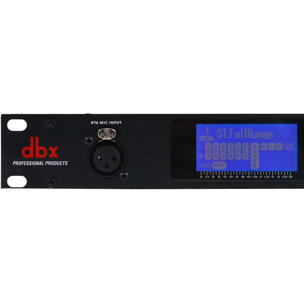 DBX DriveRack PA2 multifunctionele luidsprekerprocessor
