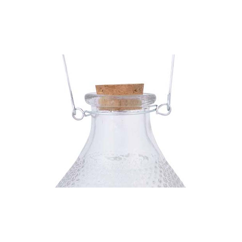 Attrape guêpes en verre chiné (lot de 3)