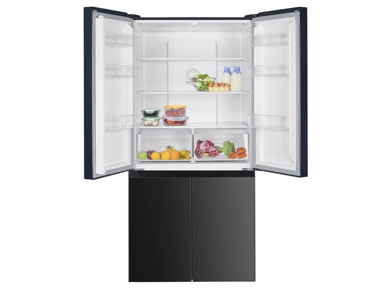 Kibernetik Foodcenter ECOEC600 Anthrazit Side by Side Kühlgerät