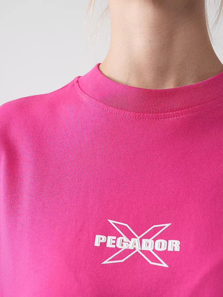 PEGADOR T-Shirt BELLY HEAVY pink