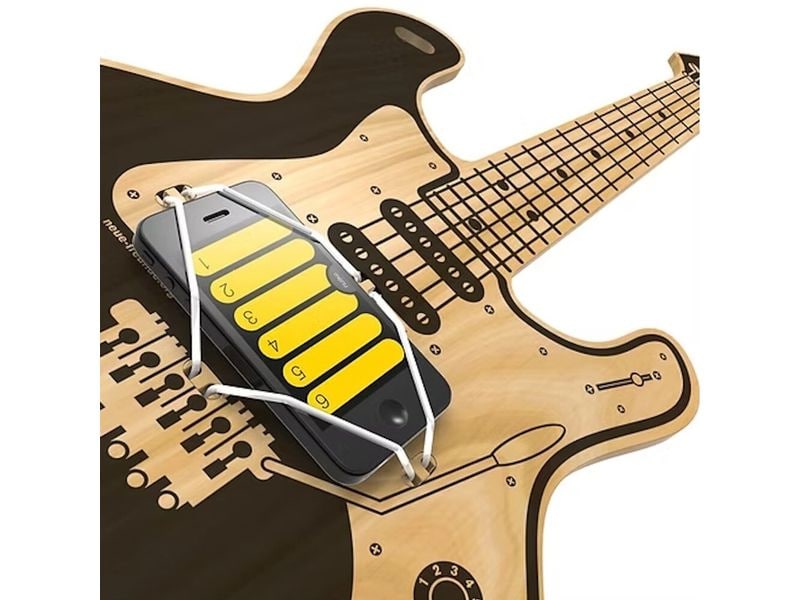 Neue Freunde Musikinstrument Woodrocker Die smarte Luftgitarre für Profis