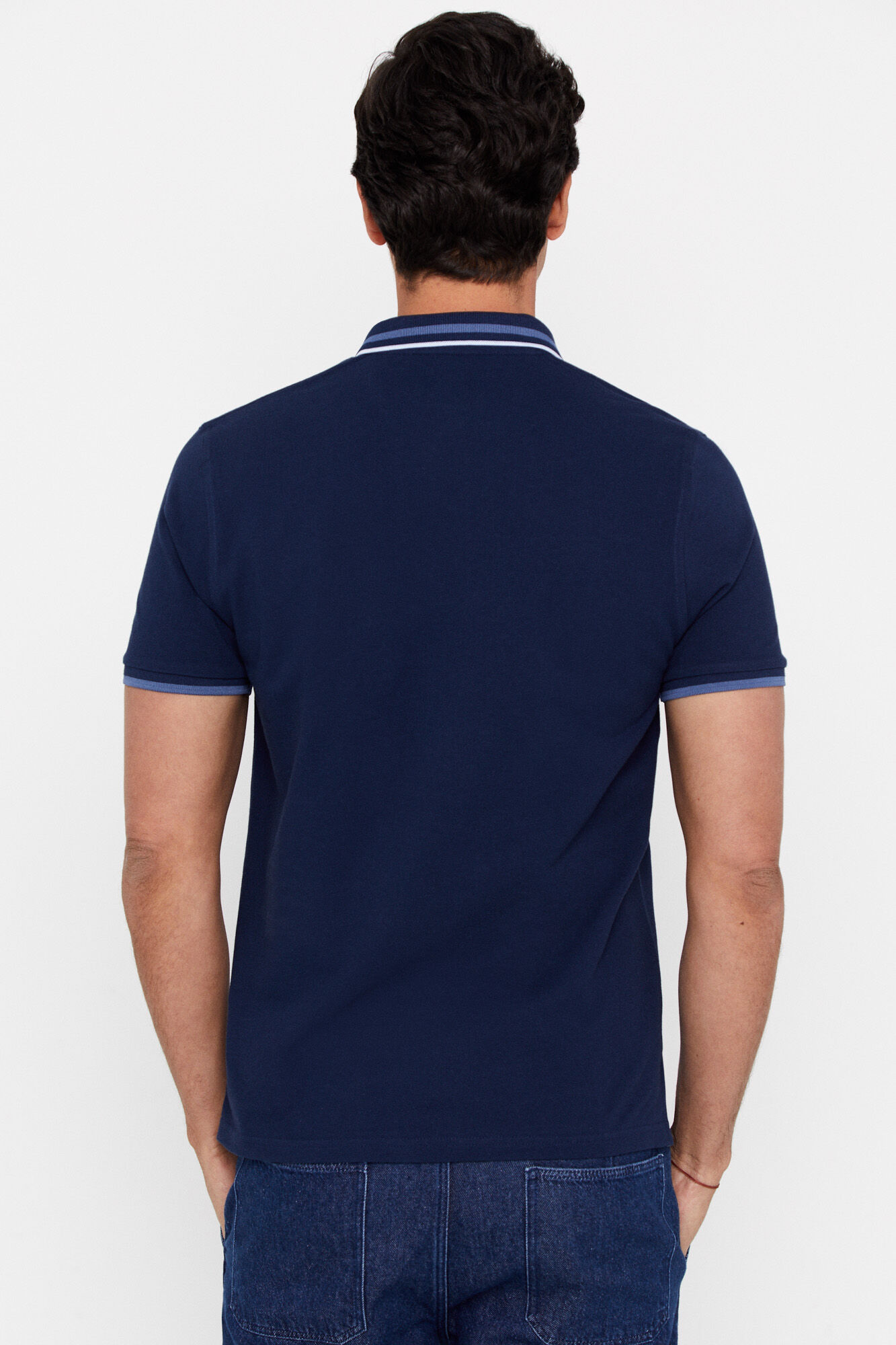 Camisa polo - Azul marinho