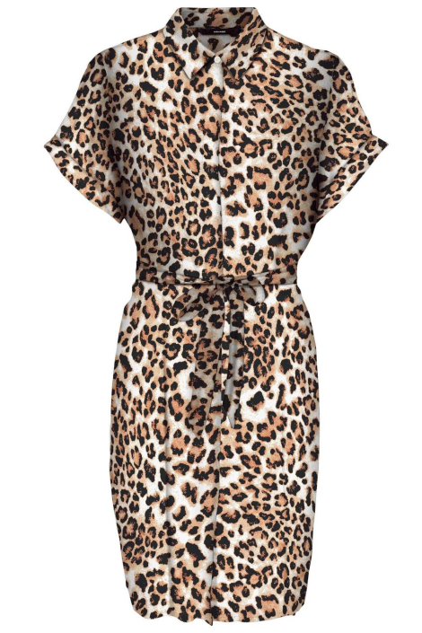 Vero Moda camel dames jurk