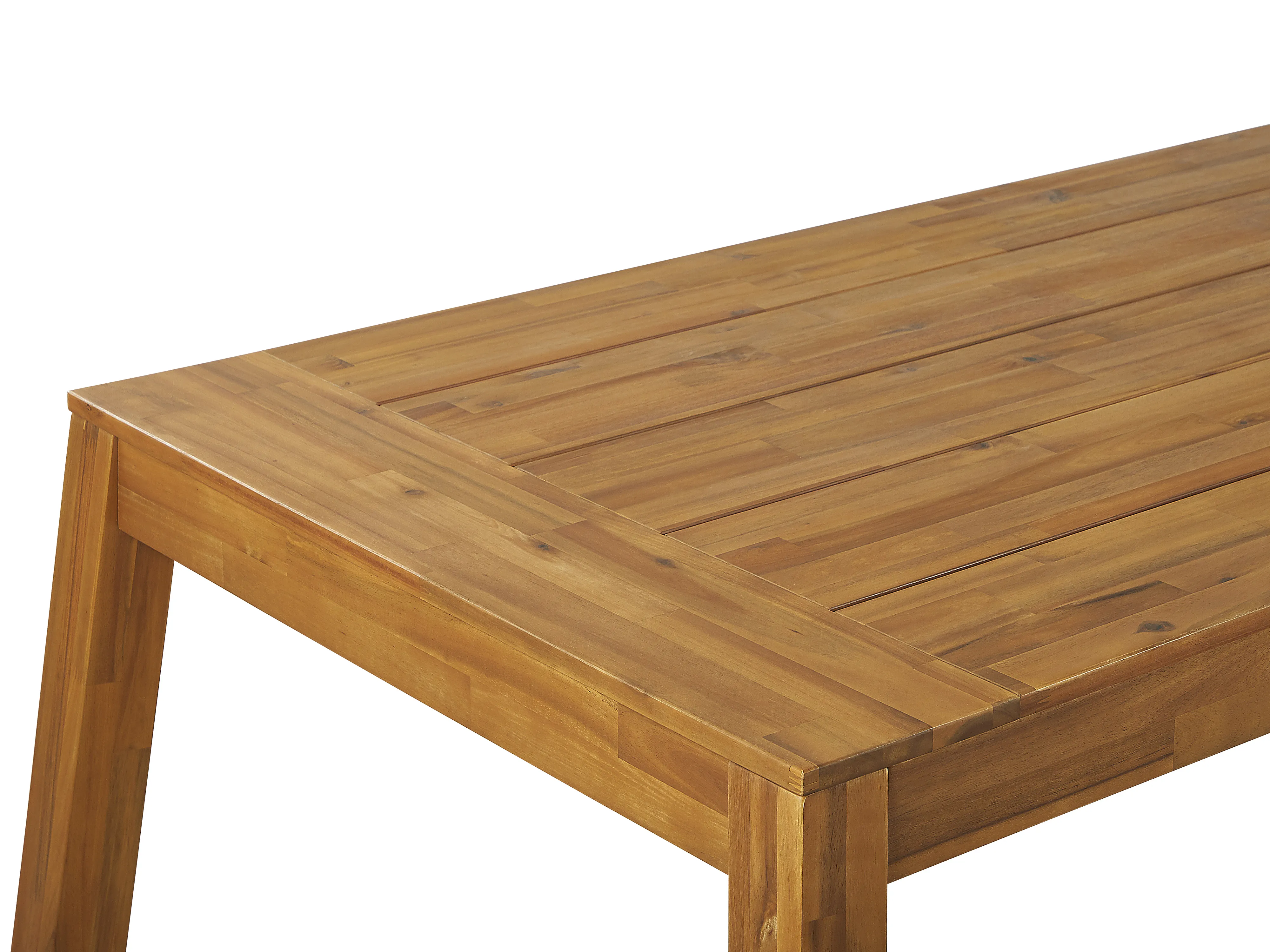 Tuin eettafel LIVORNO 210 cm 90 cm Acaciahout Bruin