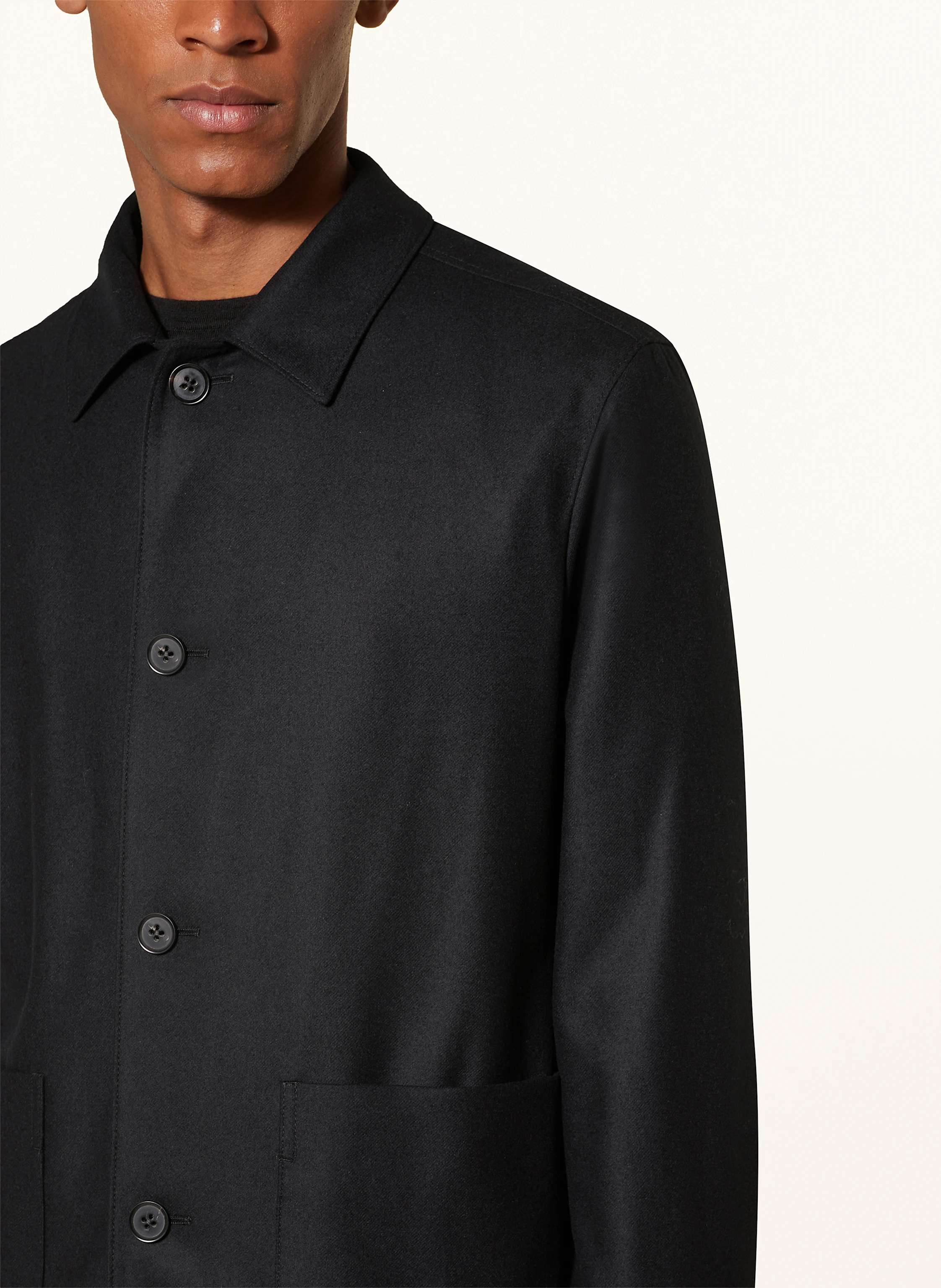 ZEGNA Anzugsakko Regular Fit aus Flanell